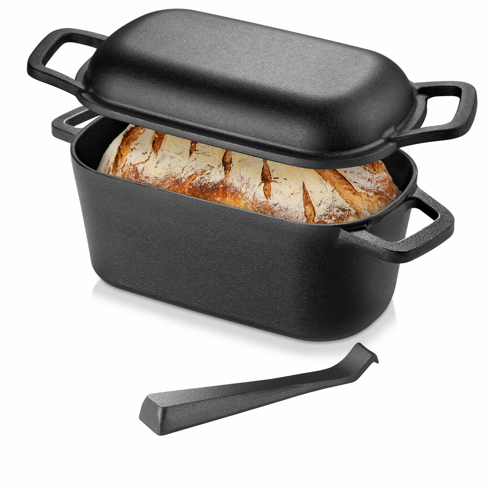 Dutch Oven For Bread Baking So - مراجعة Cast Iron Corn وسعره