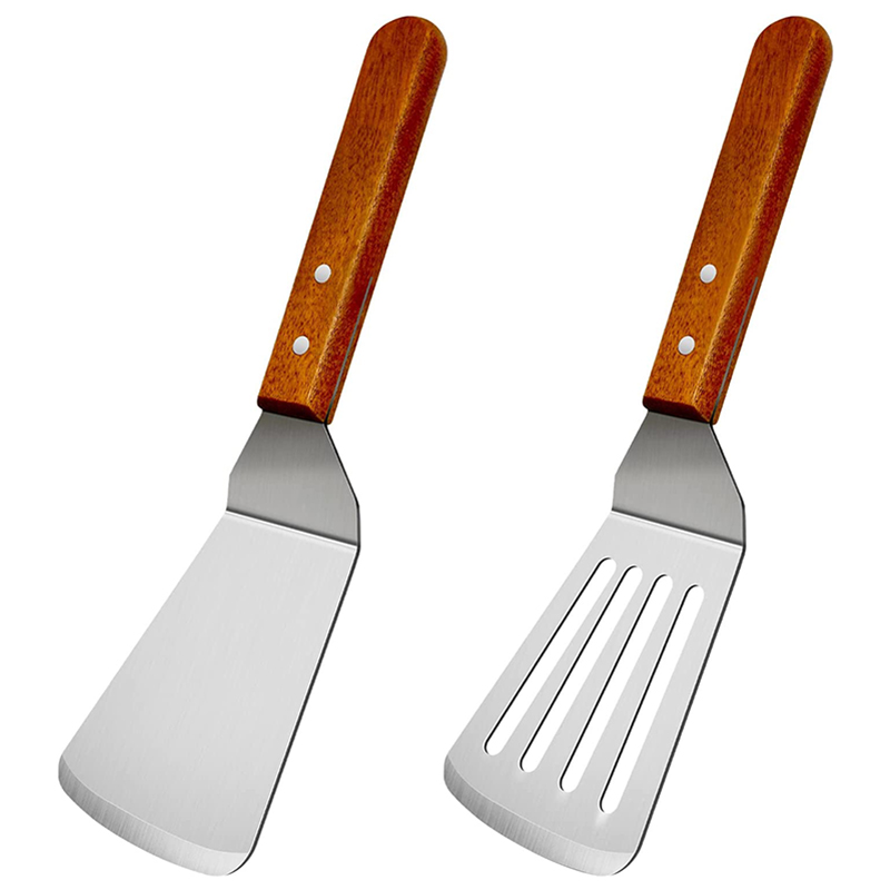 Metal Spatulas for Cast Iron S - مراجعة Okonomiyaki Spatula وسعره