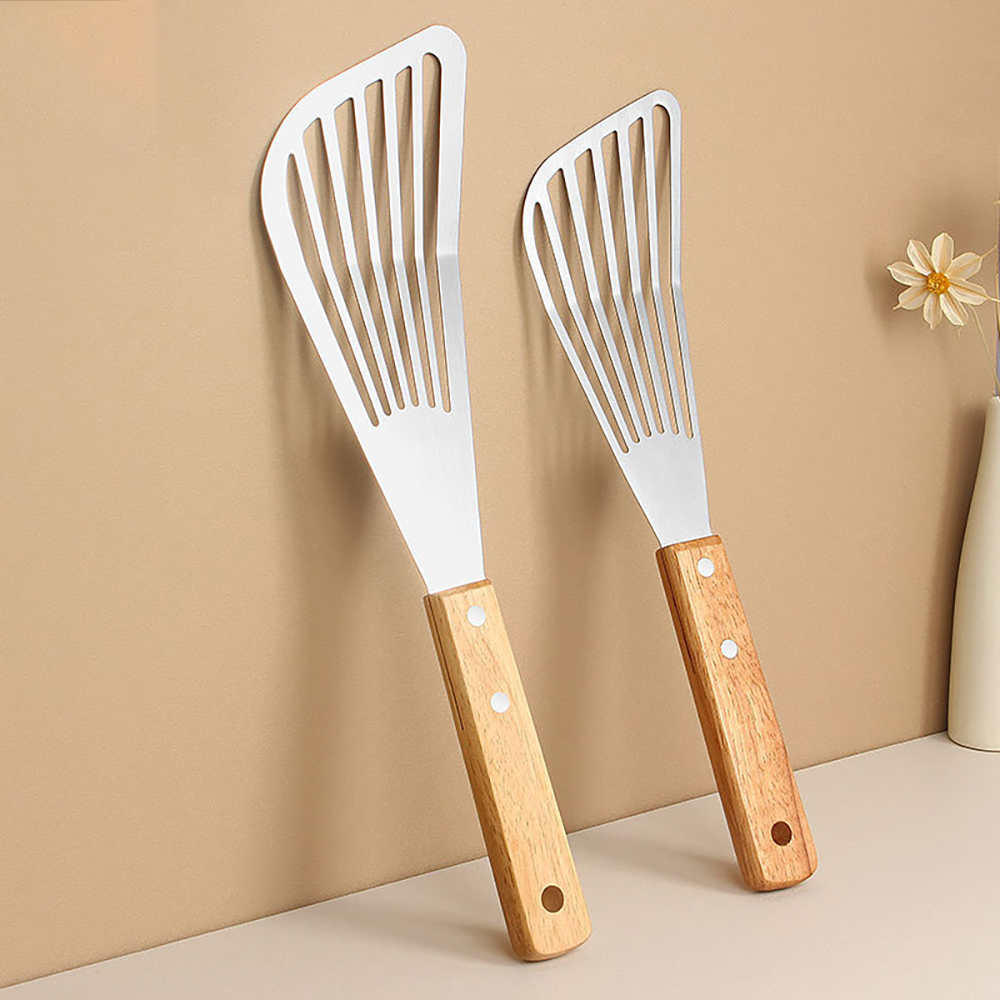 1PC Stainless Steel Fish Fryin - مراجعة Okonomiyaki Spatula وسعره