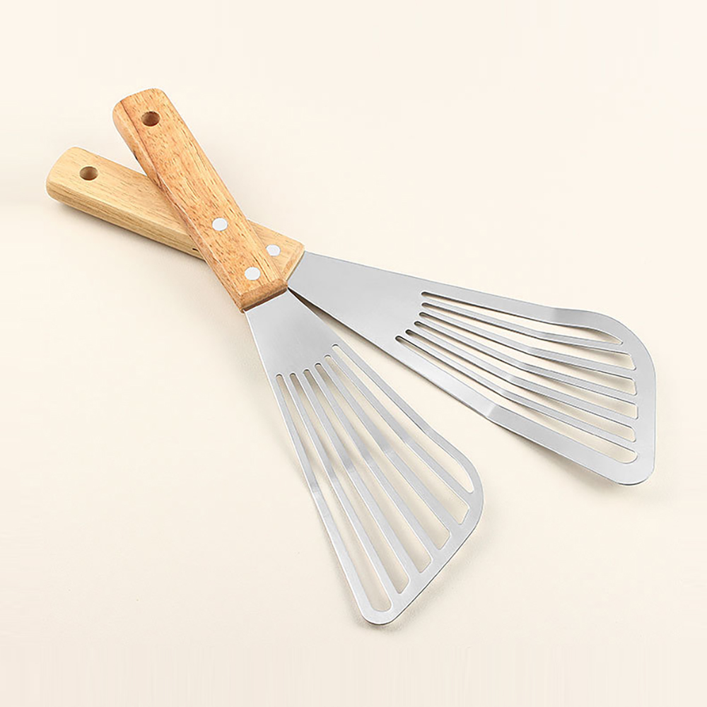 1PC Stainless Steel Fish Fryin - مراجعة Okonomiyaki Spatula وسعره