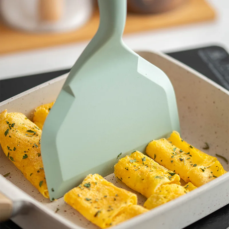 Non-stick Silicone Spatula Wid - مراجعة Okonomiyaki Spatula وسعره