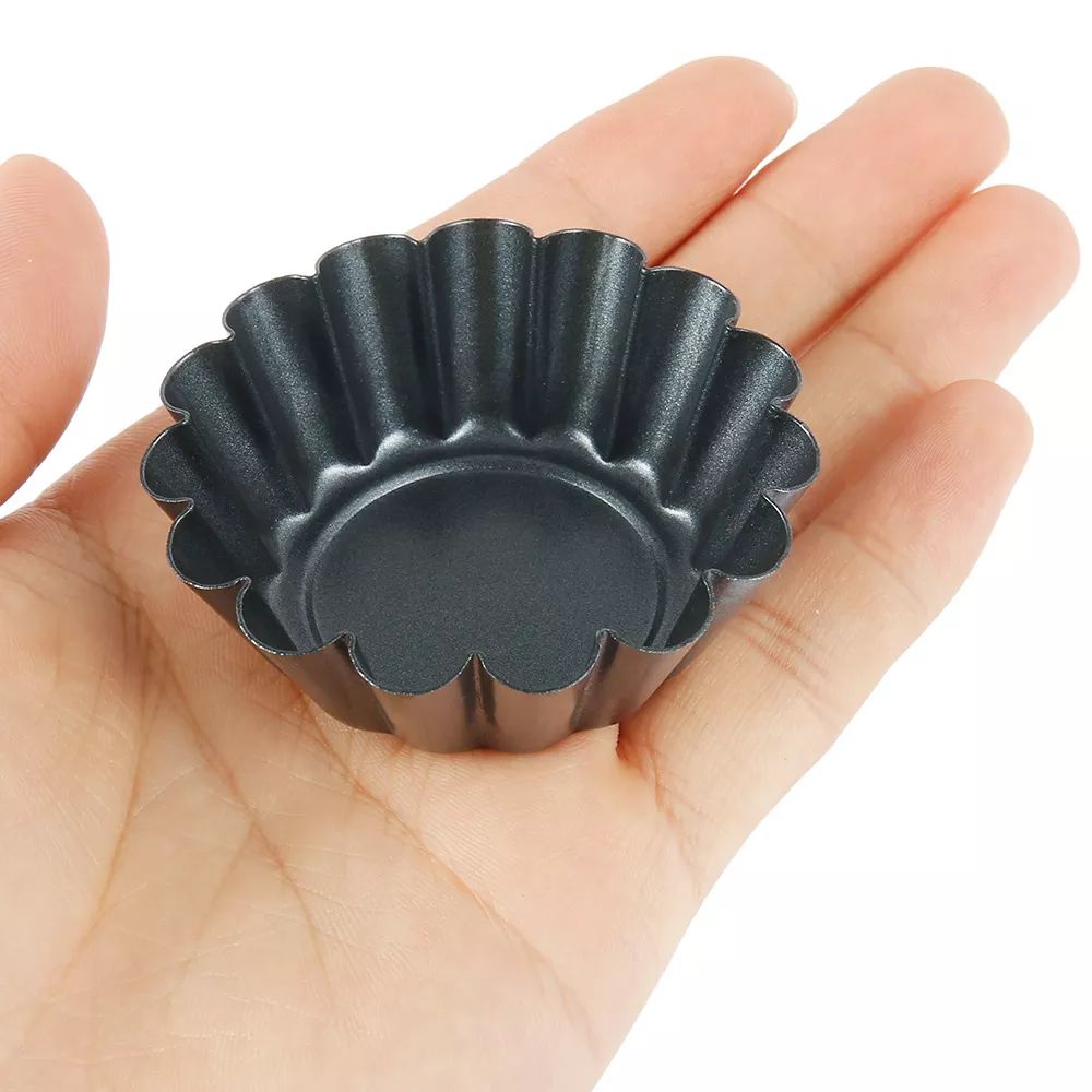 4PCS Mini Round Nonstick Tart  - مراجعة Egg Waffle Pan وسعره