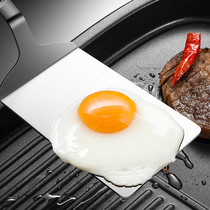304 Stainless Steel Steak Spat - مراجعة Okonomiyaki Spatula وسعره