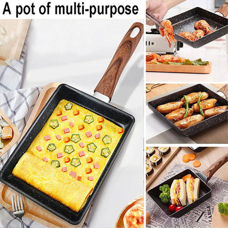 Tamagoyaki Japanese Omelette P - مراجعة Egg Waffle Pan وسعره