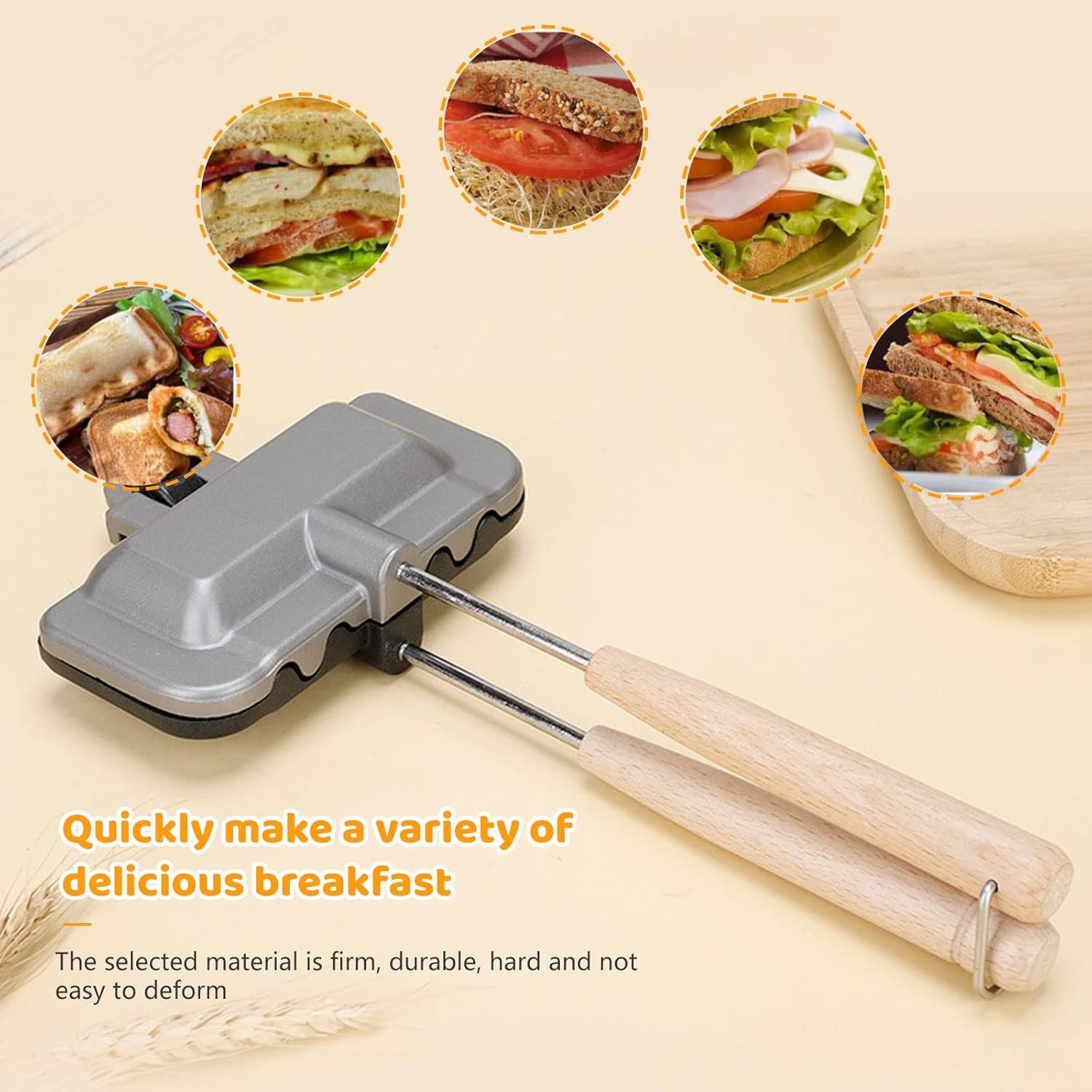 Double Sided Frying Pan, Sandw - مراجعة Mini Pancake Griddle وسعره