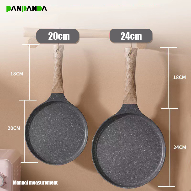 PANPANDA 6/8/10in Non-Stick Fr - مراجعة Danish Pancake Pan وسعره
