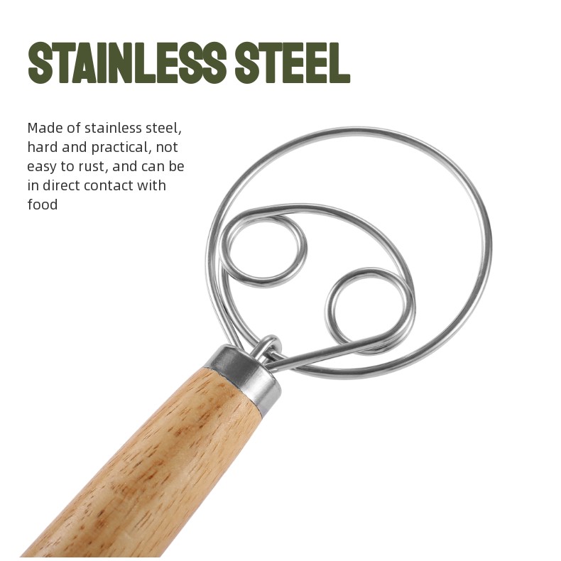 304 Stainless Steel Dough Whis - مراجعة Danish Pancake Pan وسعره