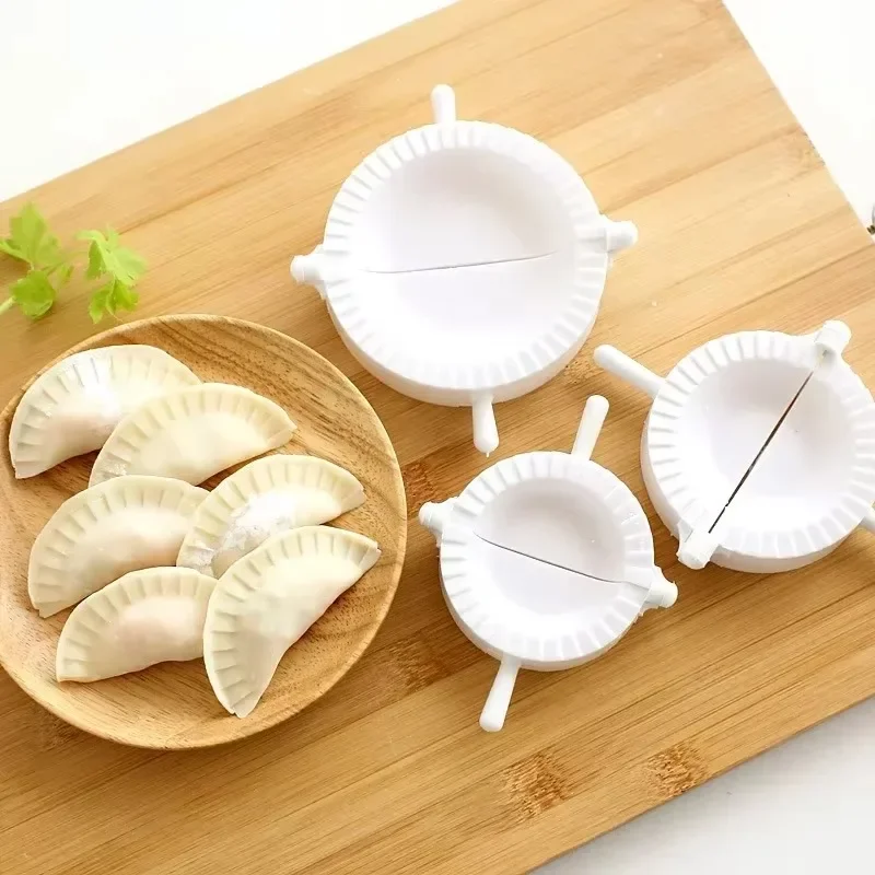 3Pcs/Set Dumpling Mold Pierogi - مراجعة Dumpling Press Set وسعره