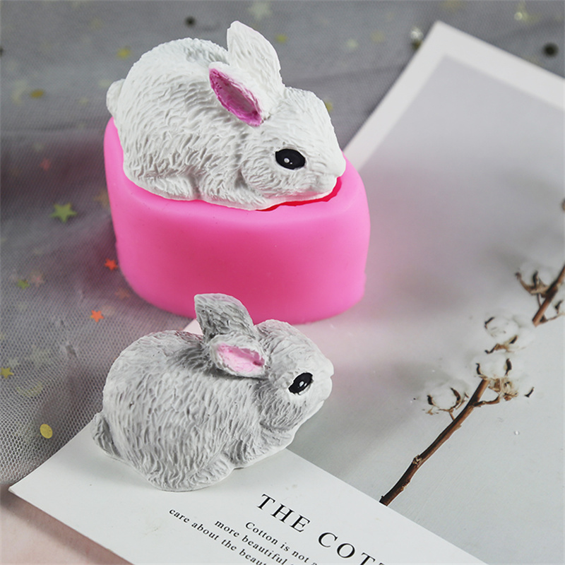 3d Rabbit Silicone Candle Mold - مراجعة Bunny Cake Mold وسعره