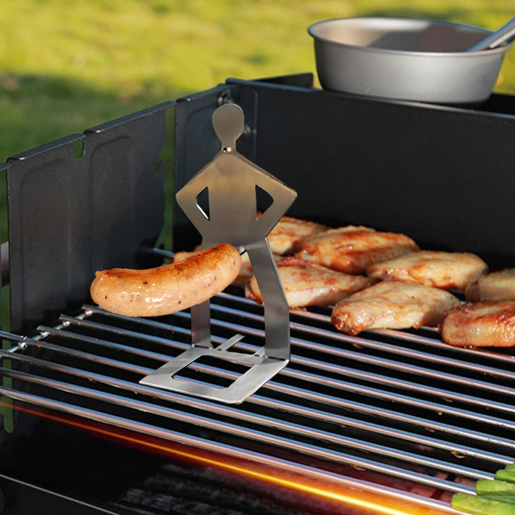 5-1PCS BBQ Sausage Holder Stai - مراجعة Hot Dog Press وسعره