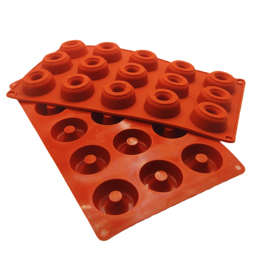 Hot Selling 15 Hole Wine Vorte - مراجعة Donut Mold Silicone وسعره