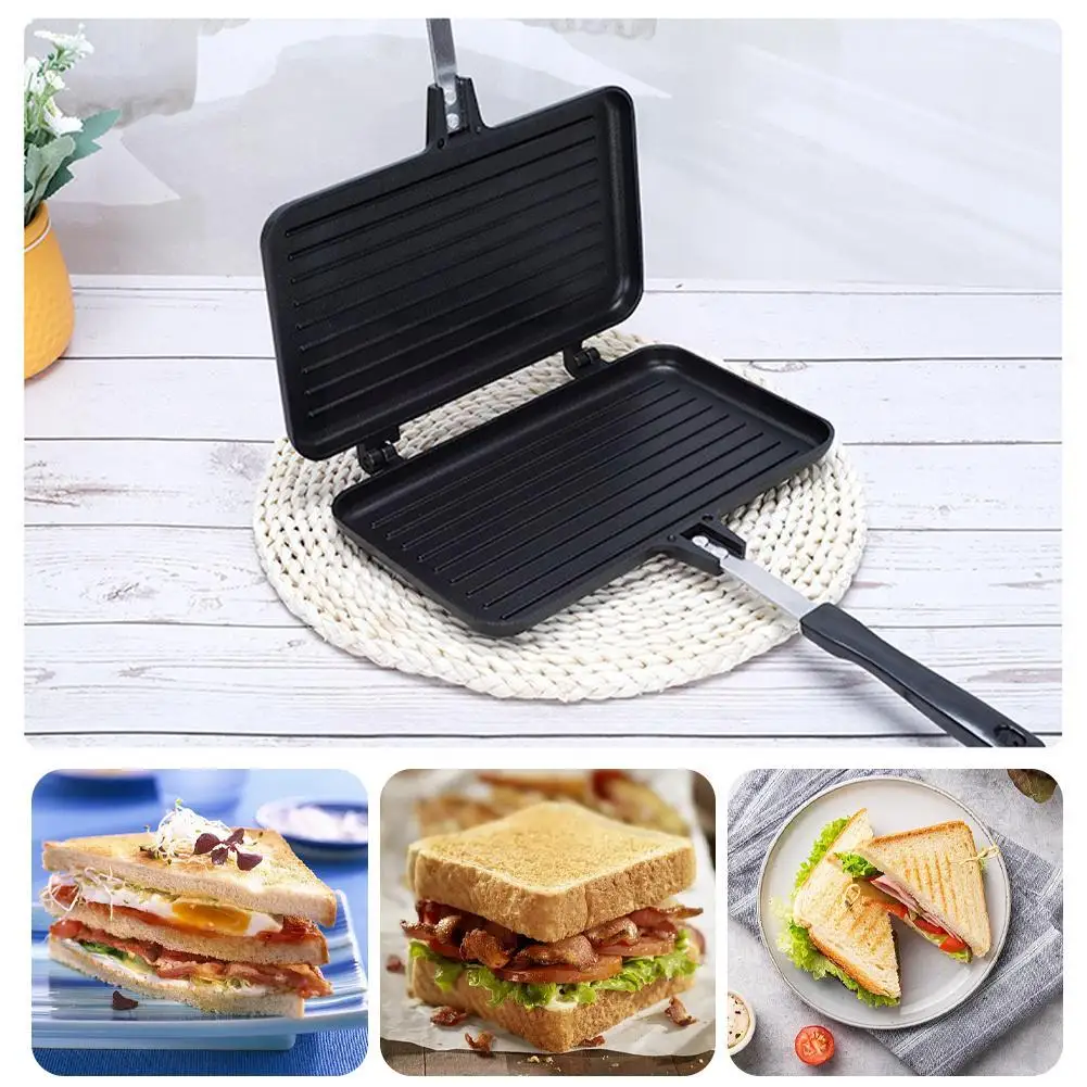 Double-Sided Frying Pan Non-St - مراجعة Mini Pancake Griddle وسعره