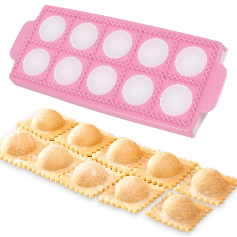 Ravioli Cutter with Tortellini - مراجعة Dumpling Press Set وسعره