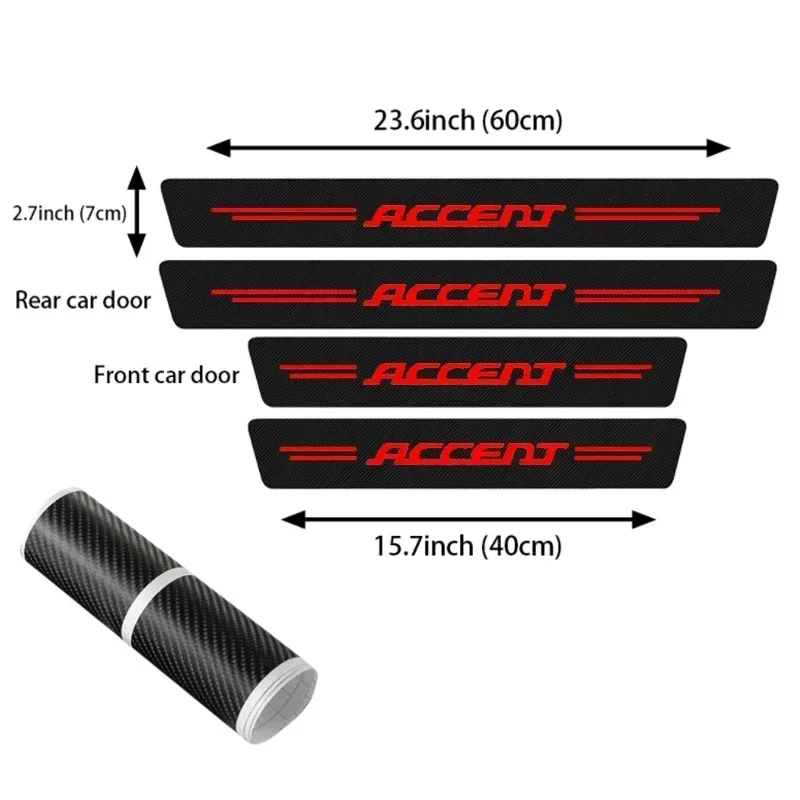 Car Styling Door Threshold Sil - مراجعة Crepe Pan Carbon وسعره