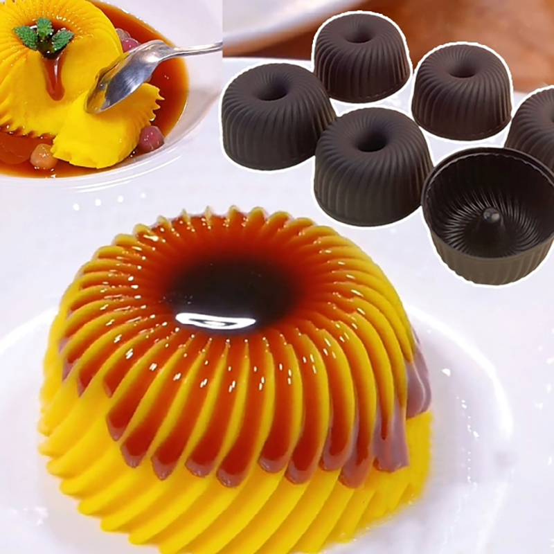 C 1pc Caramel Pudding Jelly Pa - مراجعة Donut Mold Silicone وسعره