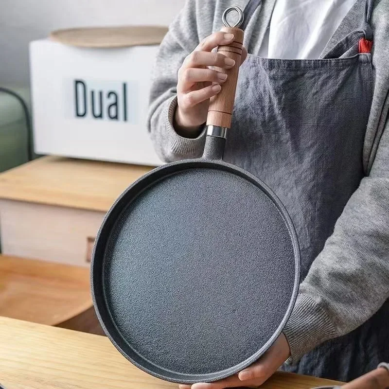 26cm Cast Iron Frying Pan Unco - مراجعة Mini Pancake Griddle وسعره