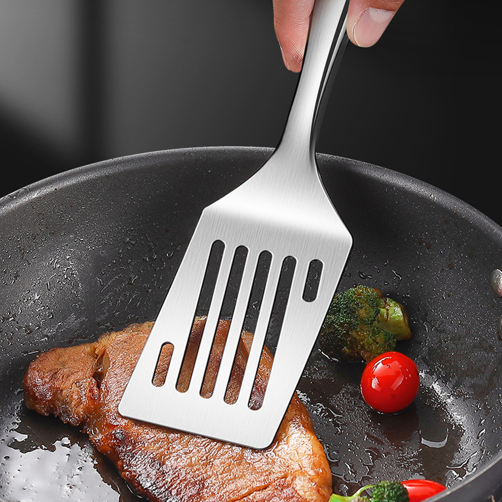 Stainless Steel Spatula Short  - مراجعة Okonomiyaki Spatula وسعره