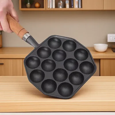Induction Iron Home Cast Gift  - مراجعة Mini Pancake Griddle وسعره