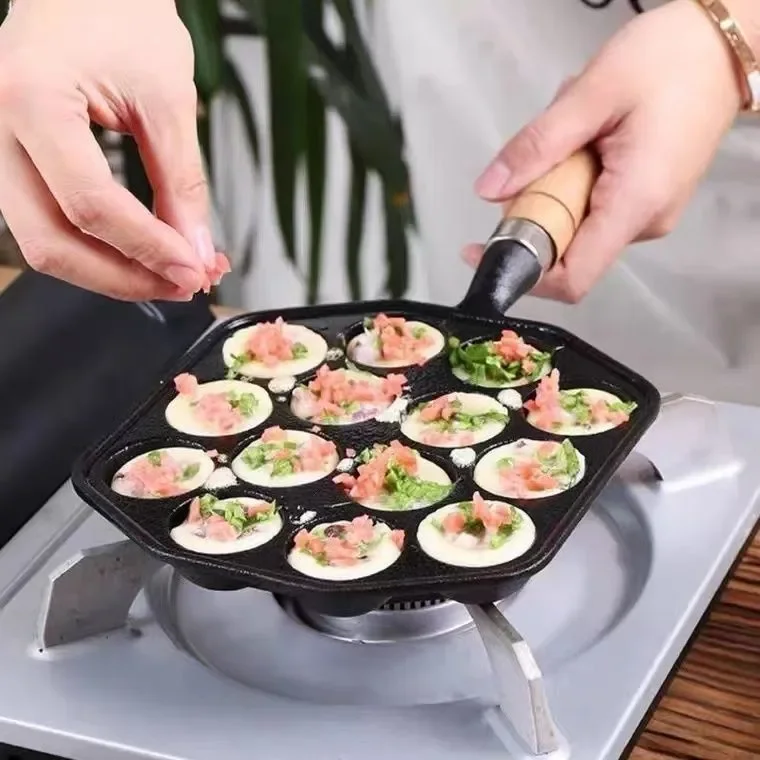 Induction Iron Home Cast Gift  - مراجعة Mini Pancake Griddle وسعره