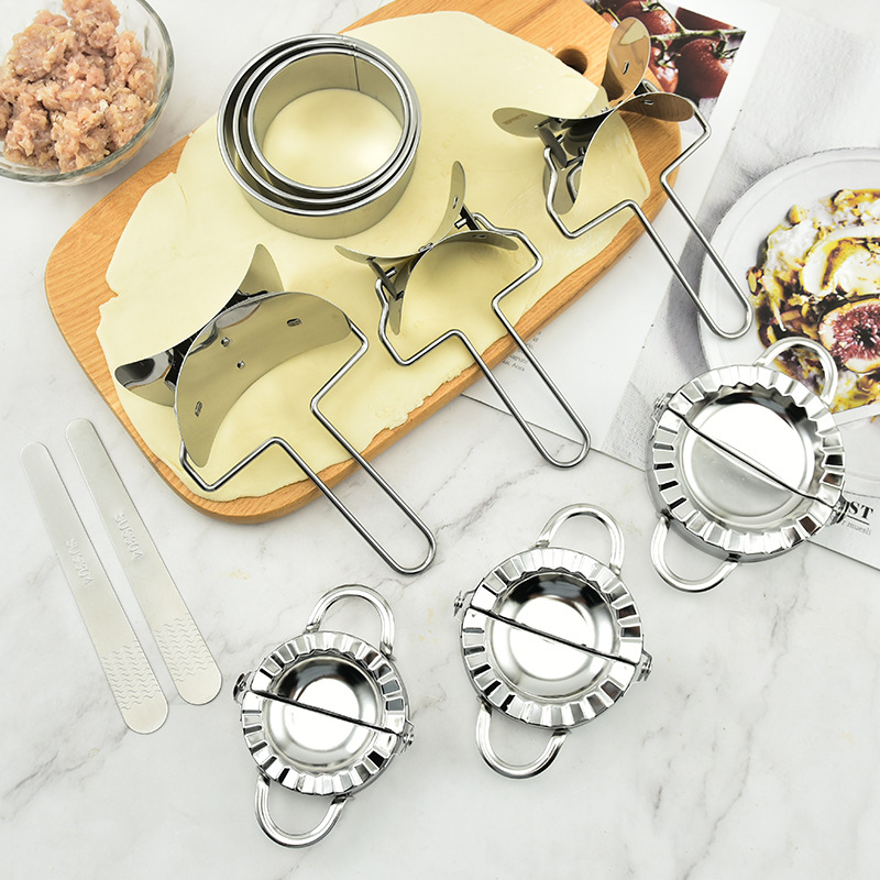 Stainless Steel Dumpling Maker - مراجعة Dumpling Press Set وسعره