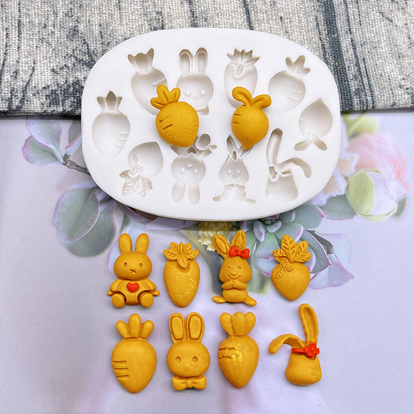 Easter Bunny Rabbit Radish Sil - مراجعة Bunny Cake Mold وسعره