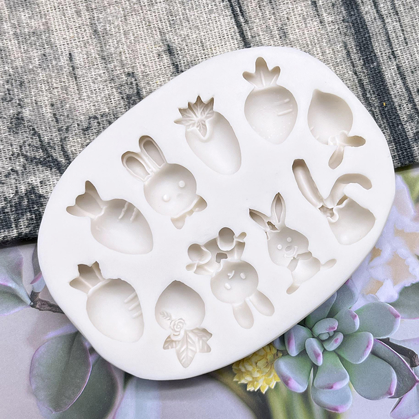 Easter Bunny Rabbit Radish Sil - مراجعة Bunny Cake Mold وسعره