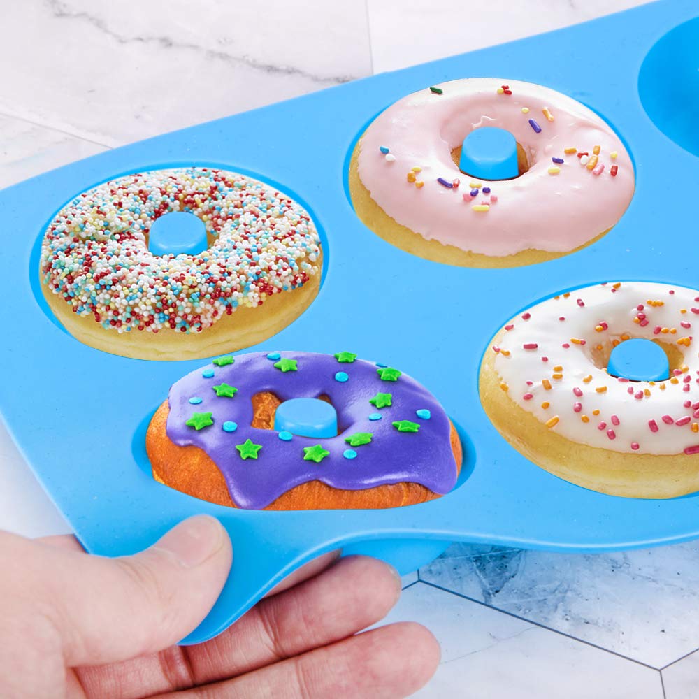 6 Holes Silicone Donut Mold Ba - مراجعة Donut Mold Silicone وسعره