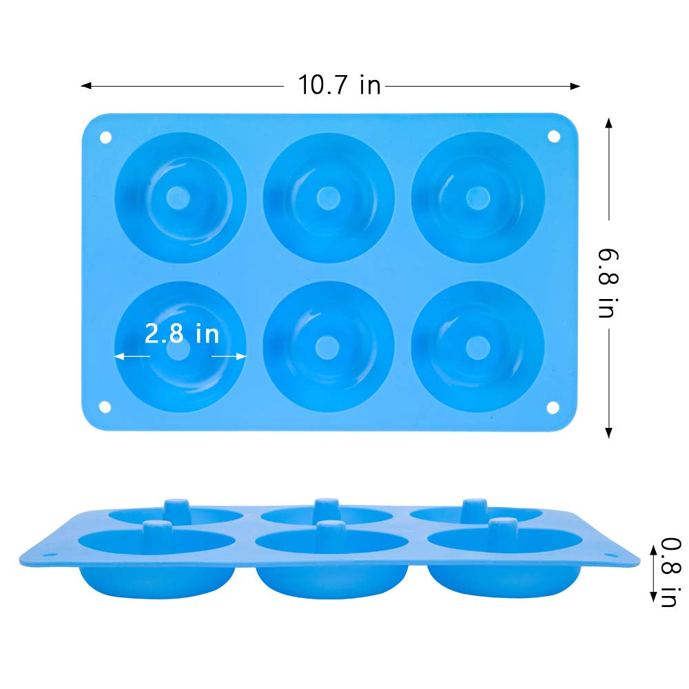 6 Holes Silicone Donut Mold Ba - مراجعة Donut Mold Silicone وسعره