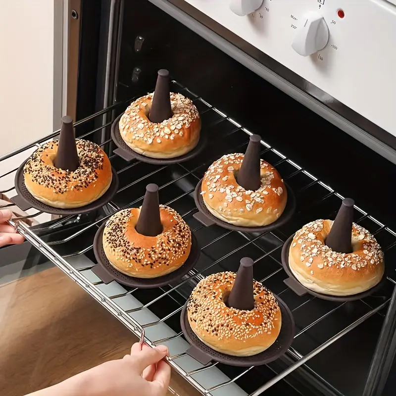 6/12pcs Baking Mold Set Silico - مراجعة Donut Mold Silicone وسعره