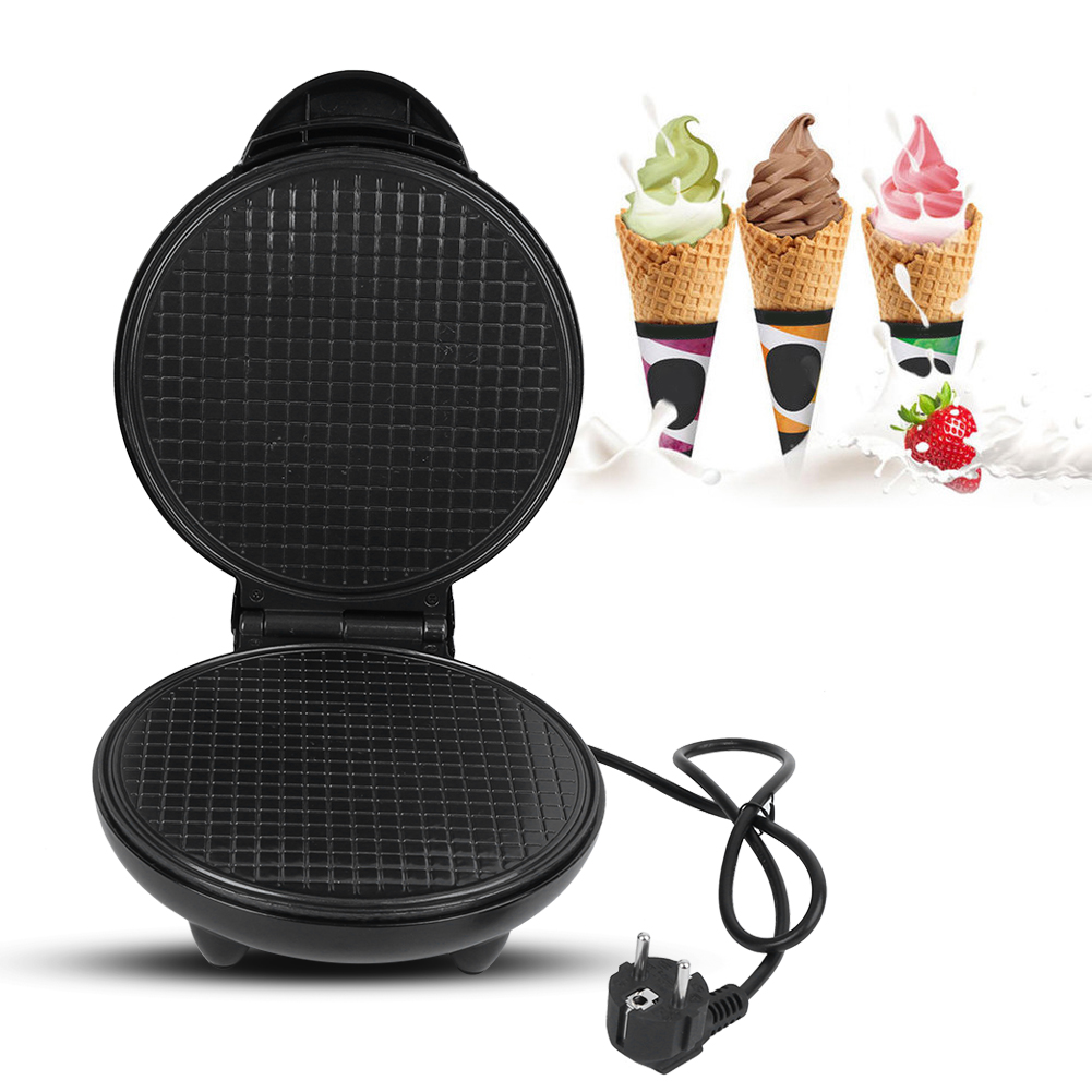 Electric Egg Roll Maker Waffle - مراجعة Waffle Cone Maker وسعره