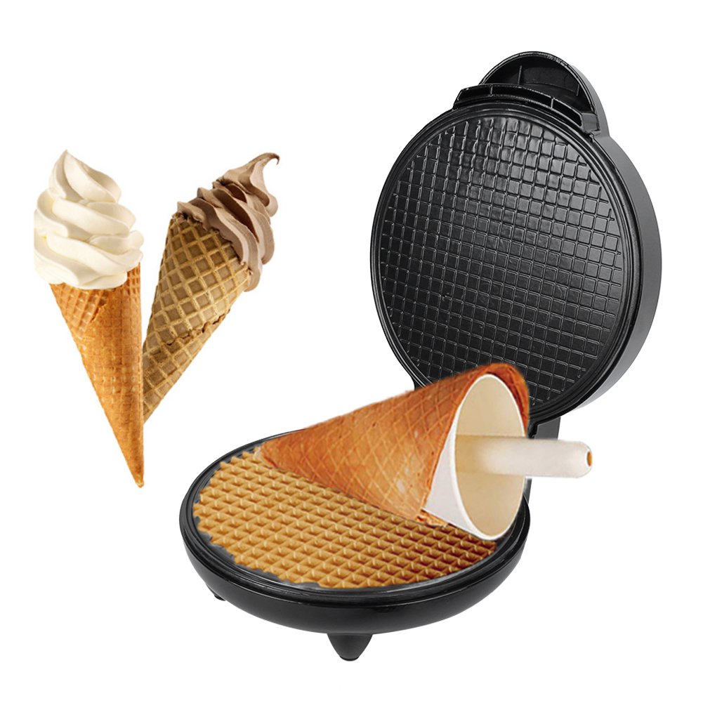 Electric Egg Roll Maker Waffle - مراجعة Waffle Cone Maker وسعره