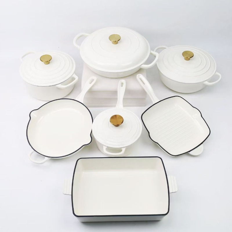 Enamel pot, cast iron pot, pot - مراجعة Cast Iron Corn وسعره