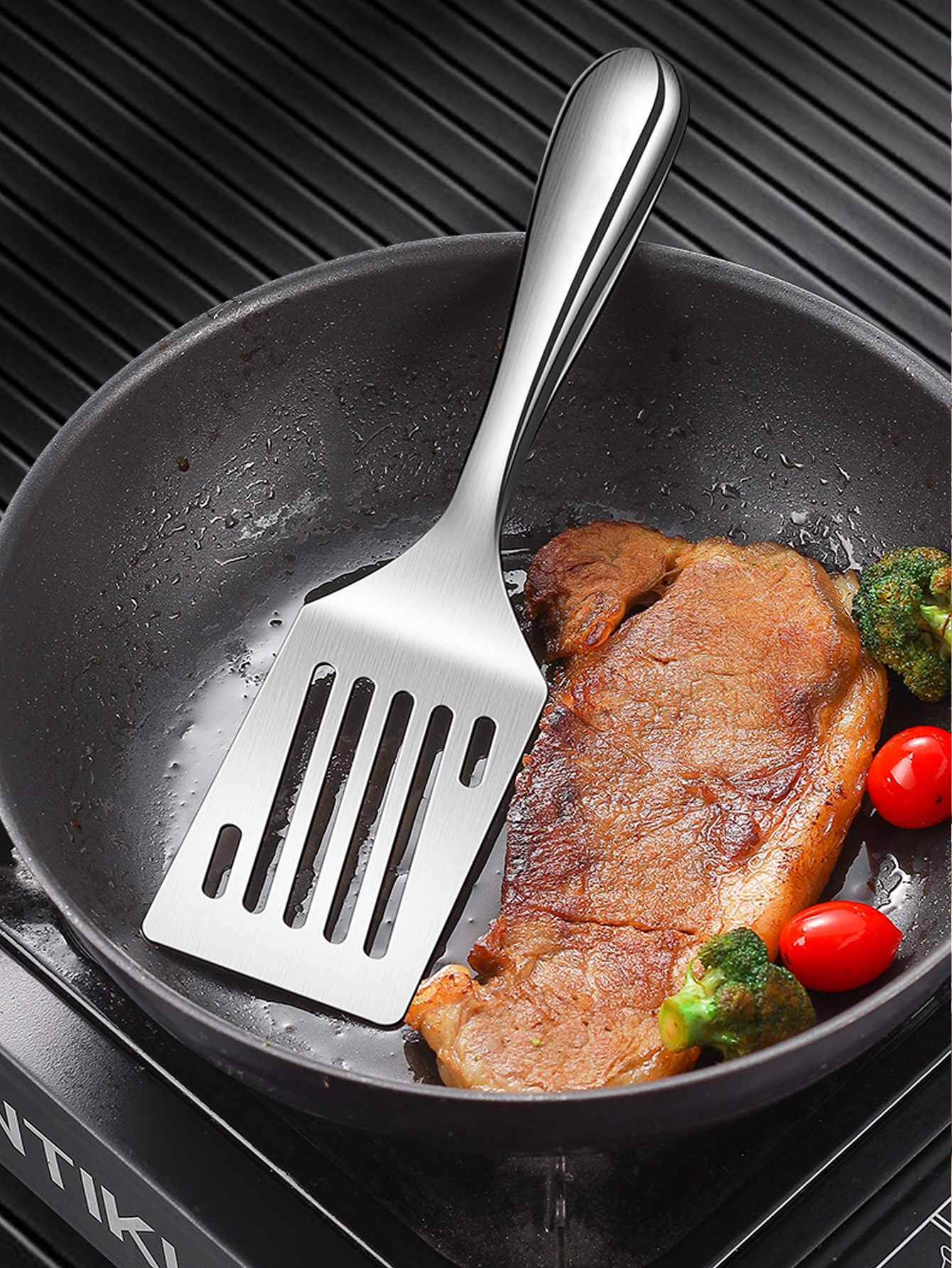 2pc/1pc Small Stainless Steel  - مراجعة Okonomiyaki Spatula وسعره