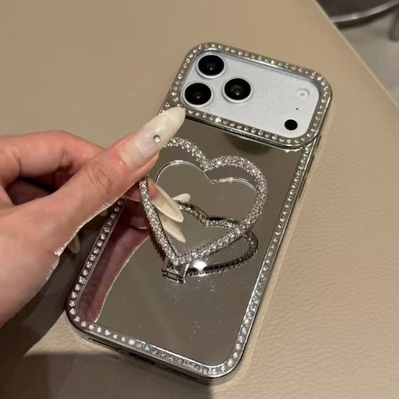 Bling Diamond Heart Phone Stan - مراجعة Taco Stand Holder وسعره