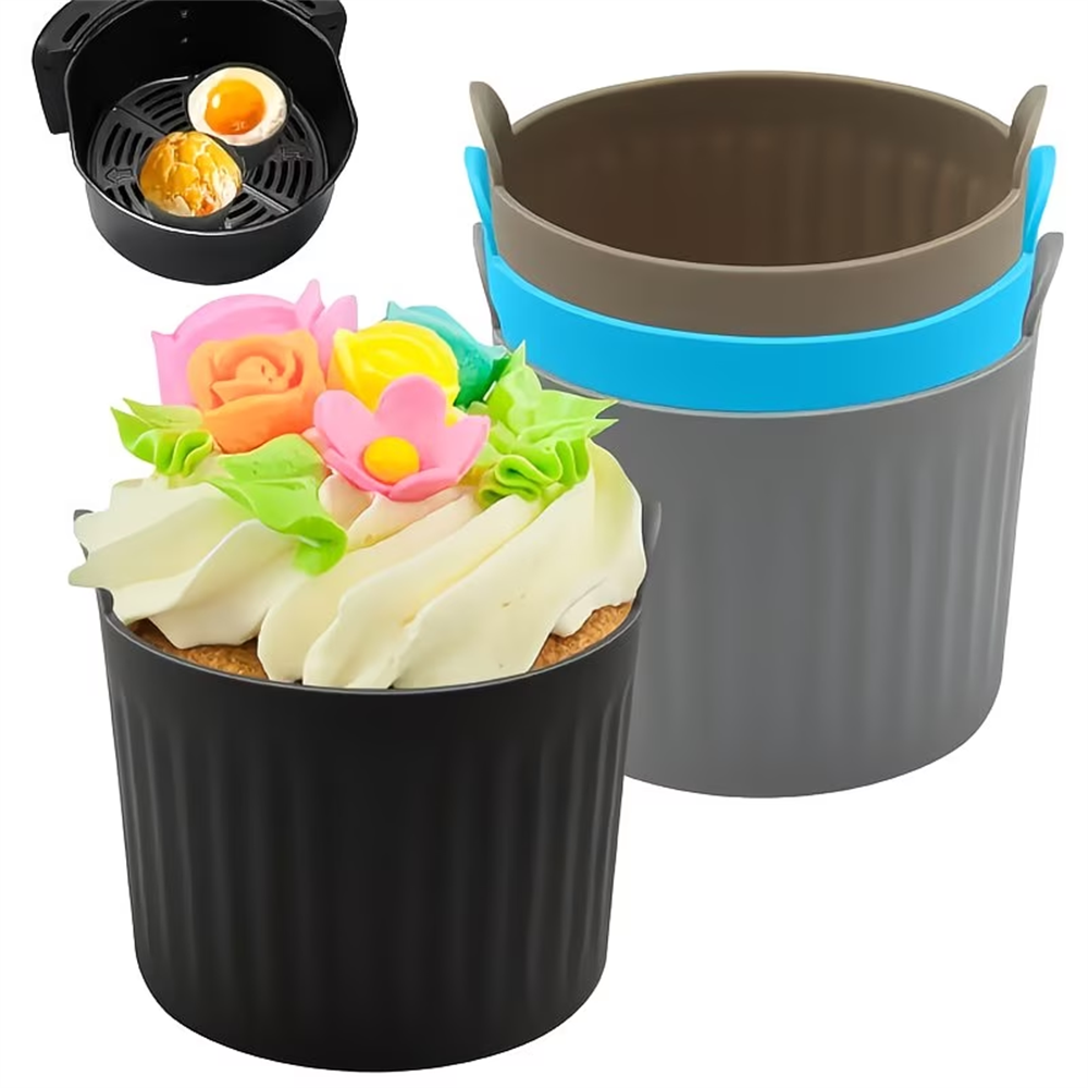 New air fryer baking cup silic - مراجعة Egg Waffle Pan وسعره