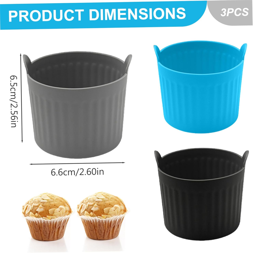 New air fryer baking cup silic - مراجعة Egg Waffle Pan وسعره