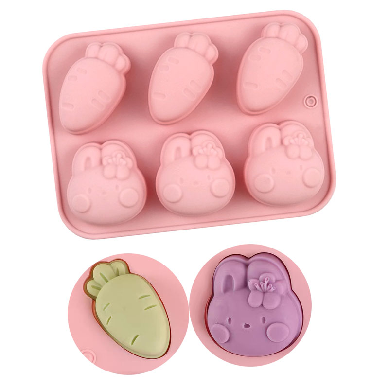 Cartoon Silicone Mold Rabbit C - مراجعة Bunny Cake Mold وسعره