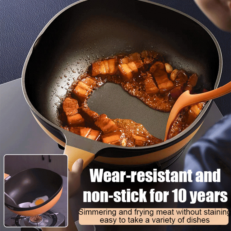 Non-Stick Pan Frying Pan Wok P - مراجعة Mini Pancake Griddle وسعره