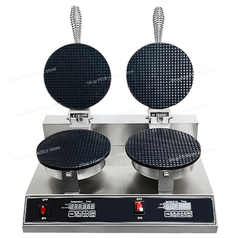 220V Ice Cream Cone & Waffle M - مراجعة Waffle Cone Maker وسعره