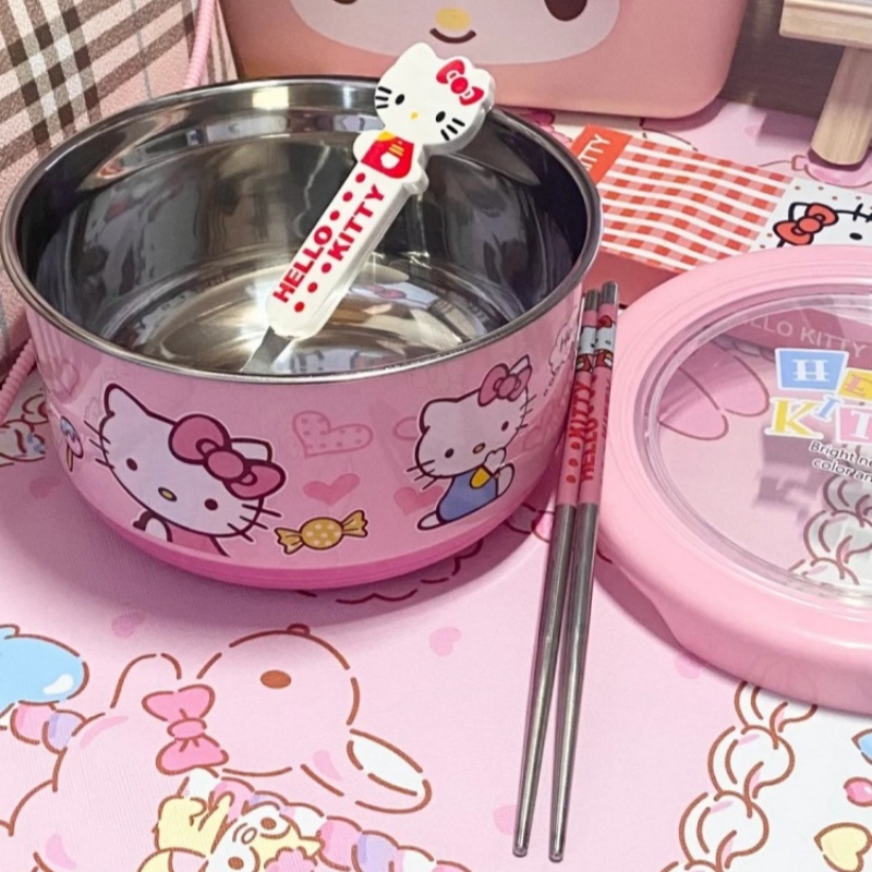 Cute Hello Kitty Stainless Ste - مراجعة Dim Sum Basket وسعره