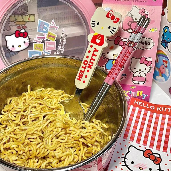 Cute Hello Kitty Stainless Ste - مراجعة Dim Sum Basket وسعره