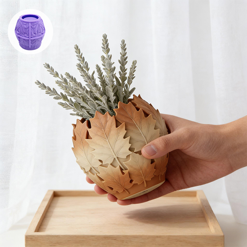 Leaves-shaped silicone art mol - مراجعة Potsticker Mold وسعره