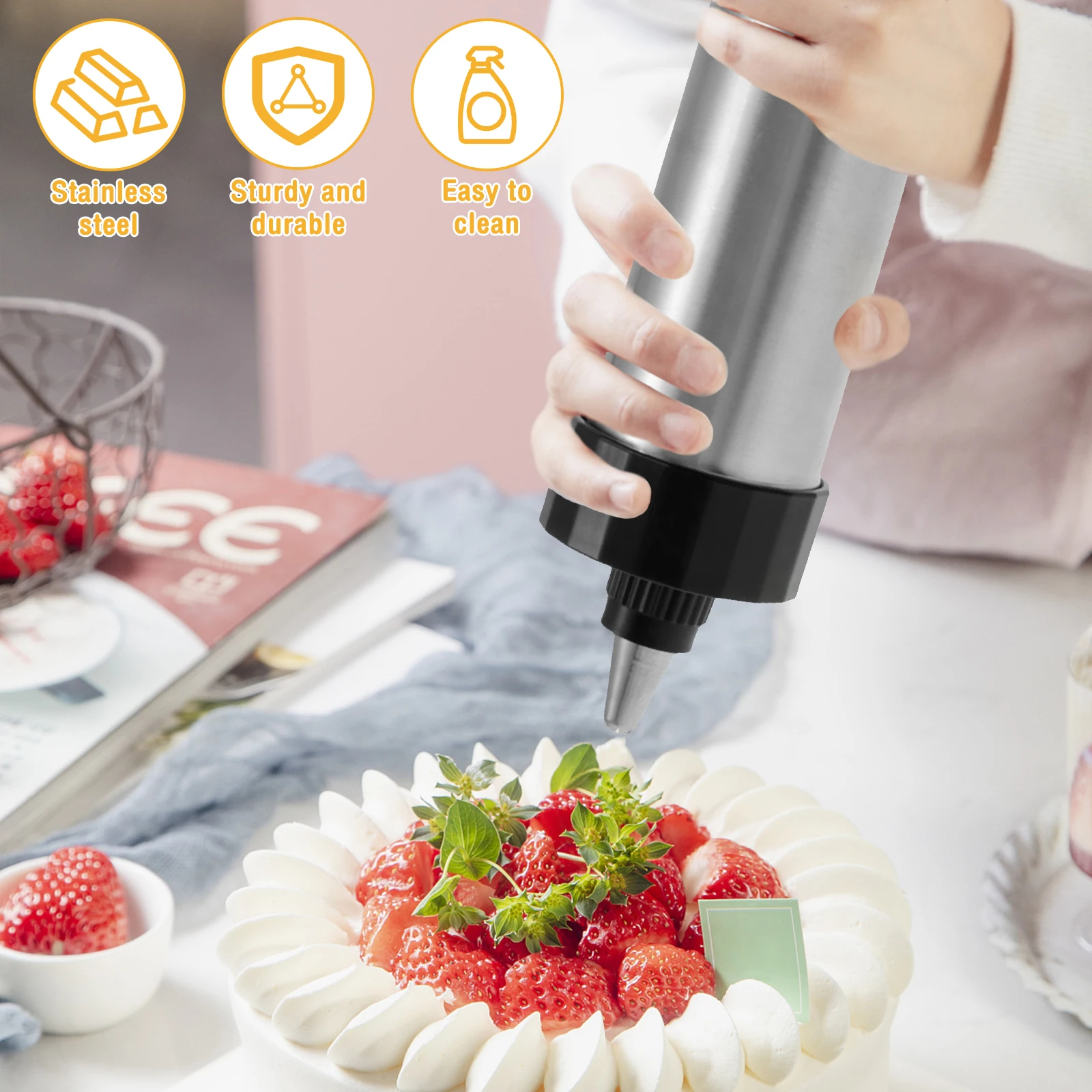 Churro Maker Machine Stainless - مراجعة Churros Maker Gun وسعره