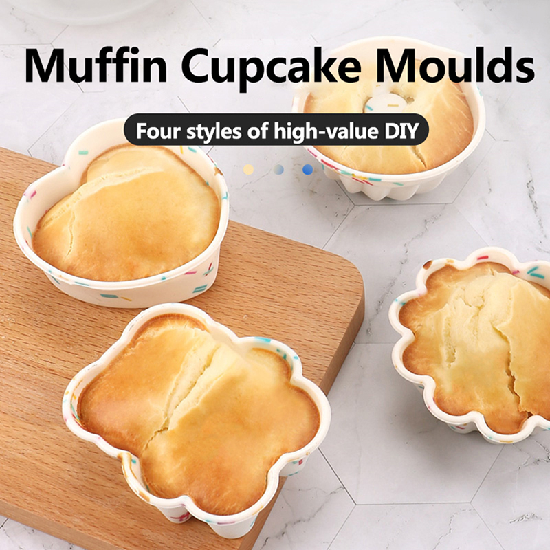 4Pcs Muffin Donuts Cupcake Lin - مراجعة Donut Mold Silicone وسعره