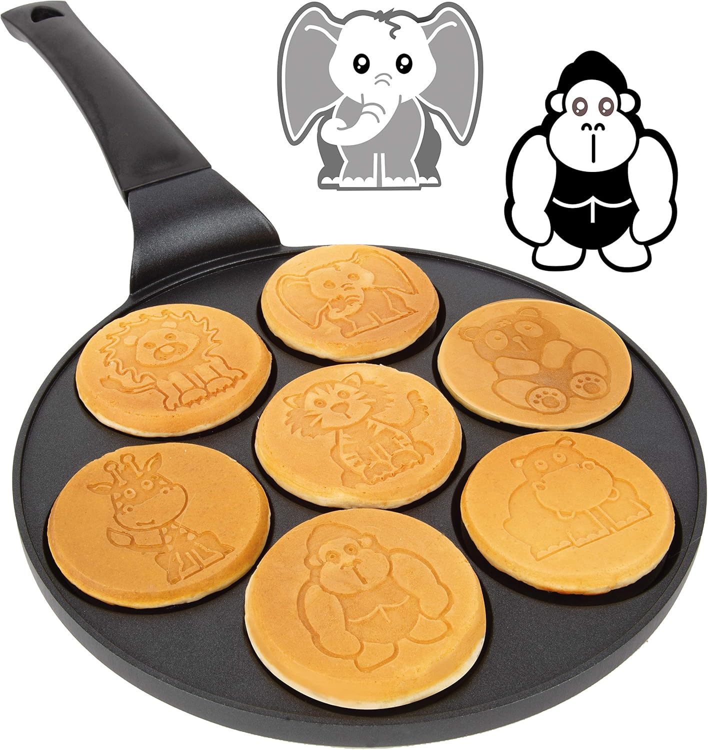 Animal Mini Pancake Pan - Make - مراجعة Mini Pancake Griddle وسعره