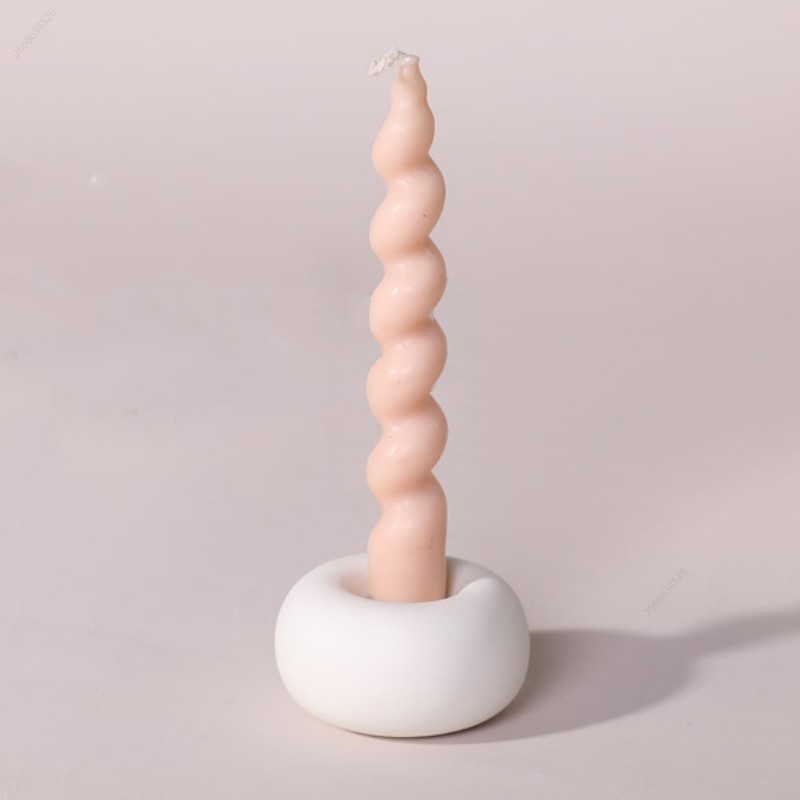 Circular Donut Candle Holder S - مراجعة Donut Mold Silicone وسعره