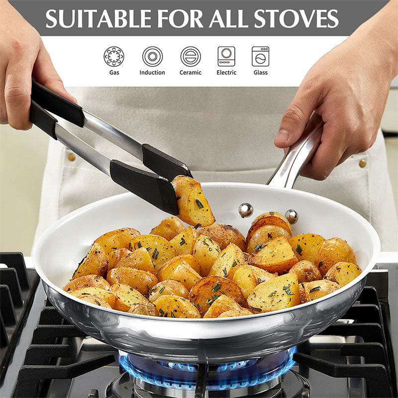Premium Stainless Steel Frying - مراجعة Egg Waffle Pan وسعره